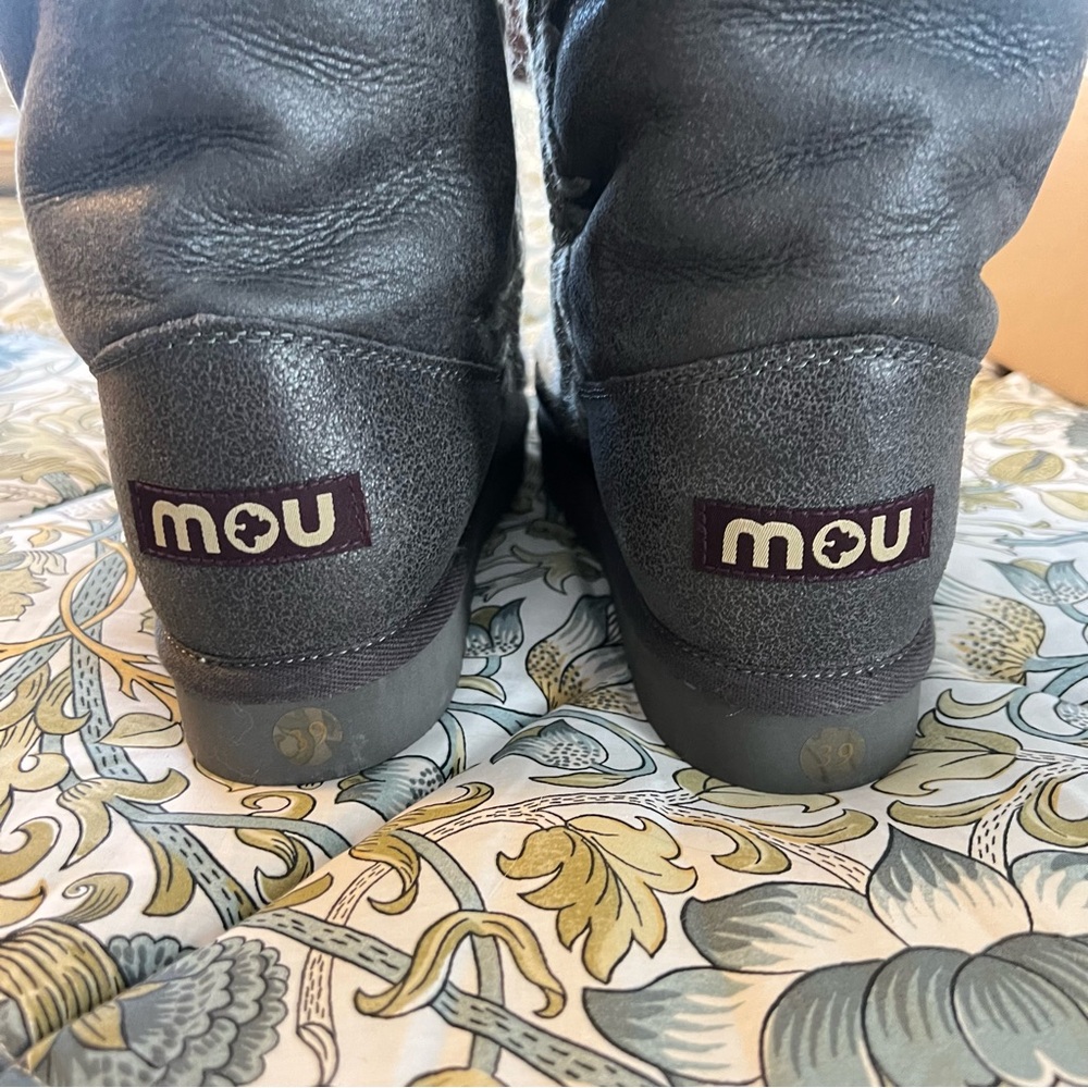 Mou Gray Winter & Rain Boots - Picture 4 of 10